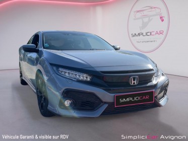 Honda civic 2018 exclusive 1.0i vtec 126 cvt- occasion avignon (84) simplicicar simplicibike france