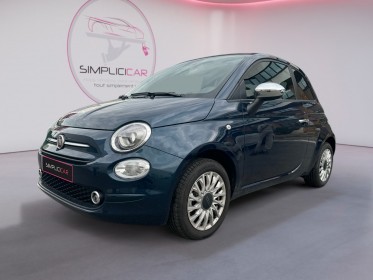 Fiat 500 cabriolet bsg 69cv pack confort style/1ere main/carplay occasion simplicicar orgeval  simplicicar simplicibike france