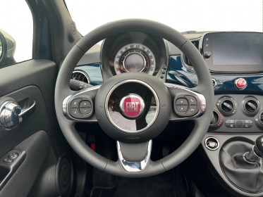 Fiat 500 cabriolet bsg 69cv pack confort style/1ere main/carplay occasion simplicicar orgeval  simplicicar simplicibike france