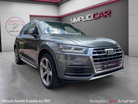 Audi q5 q5 2.0 tdi 190 s tronic 7 quattro s line occasion enghien-lès-bains (95) simplicicar simplicibike france