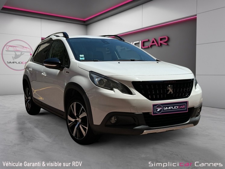 Peugeot 2008 1.2 puretech 110ch ss eat6 gt line - distribution faite occasion cannes (06) simplicicar simplicibike france