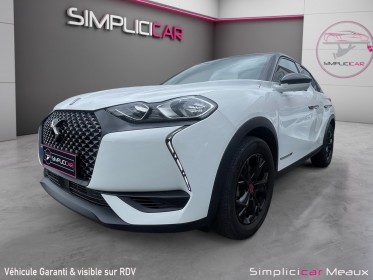 Ds ds3 crossback 130 eat8 performance line entretien complet ds  caméra de recul, apple carplay garantie 12 mois occasion...