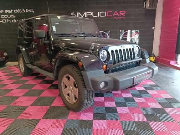 Jeep wrangler 3.6 v6 pentastar sahara unlimited reprogramme ethanol 284 cv occasion simplicicar amiens  simplicicar...