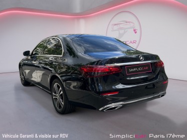 Mercedes classe e 220 d 9g-tronic avantgarde line/camera/siege chauffant/siege electrique/carplay/garantie 12 mois occasion...