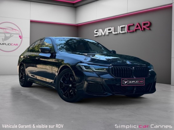 Bmw serie 5 g30 lci 530e twinpower turbo xdrive 292 ch bva8 m sport occasion cannes (06) simplicicar simplicibike france