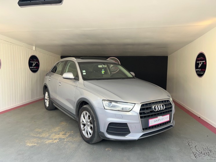 Audi q3 q3 2.0 tdi 150 ch s tronic 7 quattro ambiente occasion simplicicar livry gargan simplicicar simplicibike france