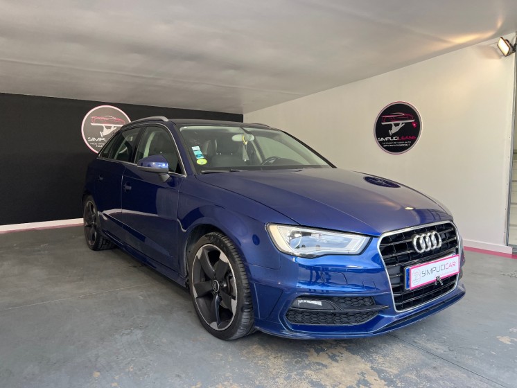 Audi a3 sportback business 2.0 tdi 150 business line s tronic 6 occasion simplicicar livry gargan simplicicar simplicibike...