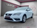 Seat leon 1.6 tdi 115 start/stop /apple carplay/chargeur induction occasion simplicicar compiegne simplicicar simplicibike...