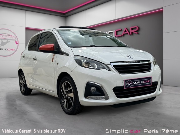 Peugeot 108 82ch bvm5 roland garros top! courroie distrubution change a 77000 km occasion paris 17ème (75)(porte maillot)...