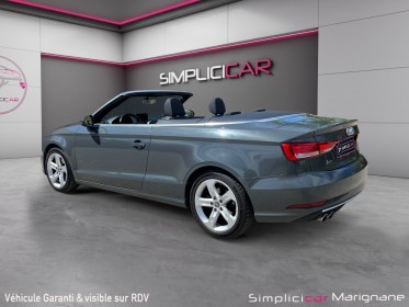 Audi a3 cabriolet 2.0 tdi 150 s tronic 6 sport gris nano revision complete  pneus, disques et plaq de freins neuve garantie...