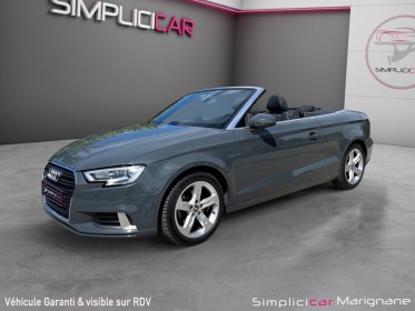 Audi a3 cabriolet 2.0 tdi 150 s tronic 6 sport gris nano revision complete  pneus, disques et plaq de freins neuve garantie...