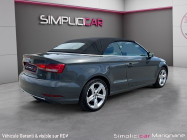 Audi a3 cabriolet 2.0 tdi 150 s tronic 6 sport gris nano revision complete  pneus, disques et plaq de freins neuve garantie...