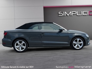 Audi a3 cabriolet 2.0 tdi 150 s tronic 6 sport gris nano revision complete  pneus, disques et plaq de freins neuve garantie...