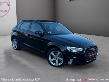 Audi a3 sportback 30 tdi 116 sport garantie 12 mois toit ouvrant / sieges chauffants / keyless occasion simplicicar marignane...