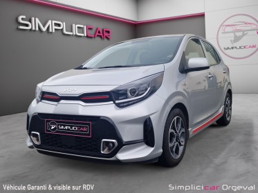 Kia picanto 1.2 dpi 84ch bvma5 gt line/carplay/camera ar/24 000km seulement occasion simplicicar orgeval  simplicicar...