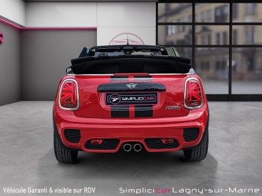 Mini cabriolet f57 lci cooper s 2.0 i 192 ch bva7 finition john cooper works occasion simplicicar lagny  simplicicar...