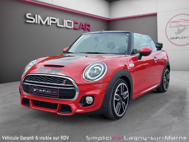 Mini cabriolet f57 lci cooper s 2.0 i 192 ch bva7 finition john cooper works occasion simplicicar lagny  simplicicar...