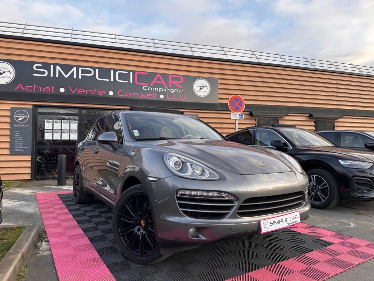 Porsche cayenne 3.0d v6  - suivi porsche - faible km - occasion simplicicar compiegne simplicicar simplicibike france