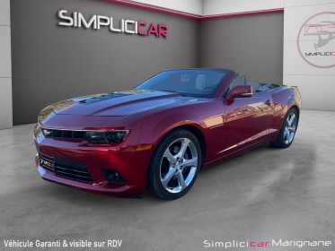 Chevrolet camaro cabriolet v8 6.2 405ch a garantie 12 mois occasion simplicicar marignane  simplicicar simplicibike france