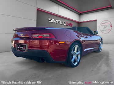 Chevrolet camaro cabriolet v8 6.2 405ch a garantie 12 mois occasion simplicicar marignane  simplicicar simplicibike france