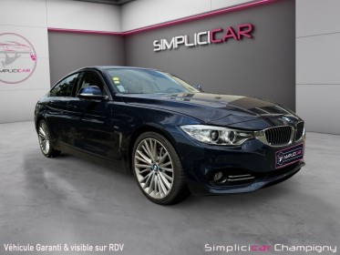 Bmw serie 4 gran coupe f36 430d 258 ch luxury - toit ouvrant - caméra 360 - suivi d'entretien complet bmw occasion...