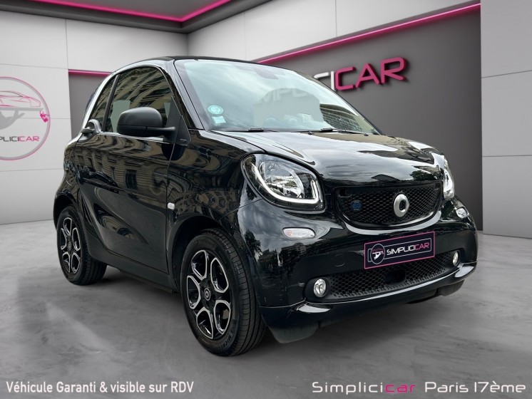 Smart fortwo coupe 82 ch electrique ba1 passion occasion paris 17ème (75)(porte maillot) simplicicar simplicibike france