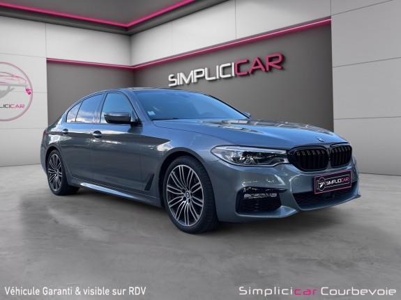 Bmw serie 5 g30 530d xdrive 265 ch bva8 m sport garantie 12 mois occasion simplicicar courbevoie simplicicar simplicibike...