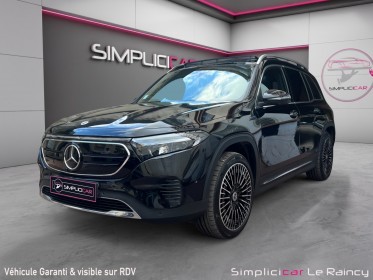 Mercedes eqb 350 4matic amg line  garantie 5 ans constructeur occasion le raincy (93) simplicicar simplicibike france