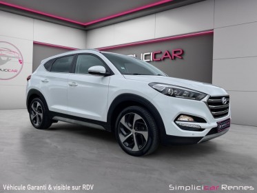 Hyundai tucson 1.7 crdi 115 2wd creative, sièges chauffants , occasion simplicicar rennes simplicicar simplicibike france