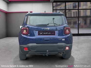 Jeep renegade 1.3 gse t4 150 ch bvr6 limited - sort de concession -  garantie 12 mois. occasion montreuil (porte de...