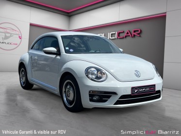 Volkswagen  new beetle coccinelle  design bluemotion occasion simplicicar biarritz  simplicicar simplicibike france