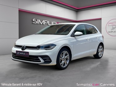 Volkswagen polo dsg7 style 1.0 tsi 110 ss occasion cannes (06) simplicicar simplicibike france