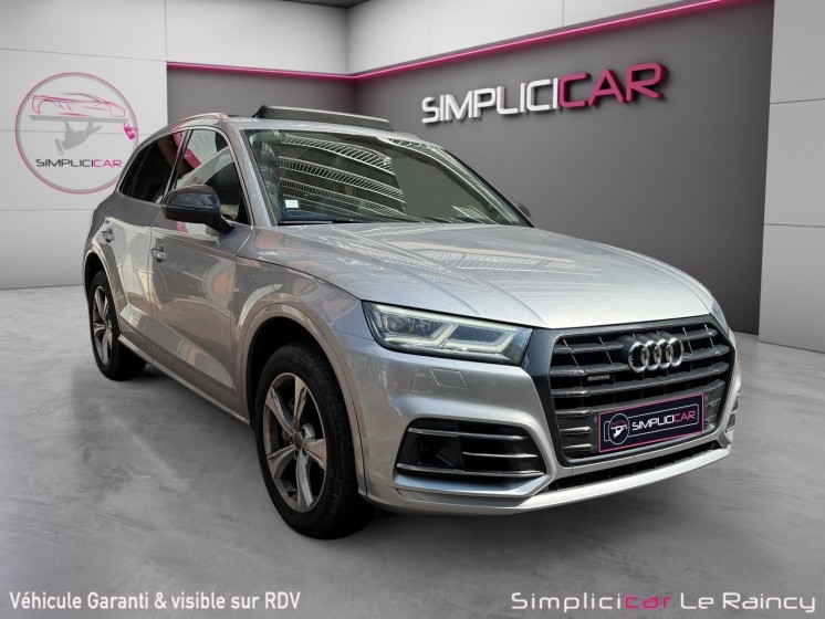 Audi q5 q5 2.0 tdi 190 s tronic 7 quattro s line occasion le raincy (93) simplicicar simplicibike france