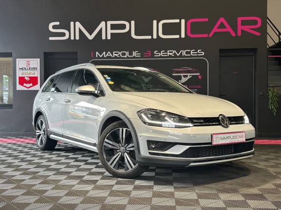 Volkswagen golf sw golf 7 2.0 tdi 184 bluemotion technology dsg7 4motion alltrack garantie-12-mois occasion  simplicicar aix...