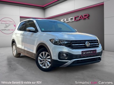 Volkswagen t-cross 1.0 tsi 115 start/stop bvm6 lounge occasion cannes (06) simplicicar simplicibike france