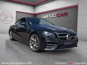Mercedes classe e cabriolet 53 amg gt 435 cv eq boost 4 matic speedshift tct amg garantie 12 mois occasion simplicicar...