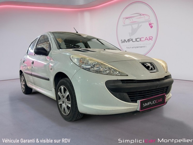 Peugeot 206 1.1e 60ch occasion montpellier (34) simplicicar simplicibike france