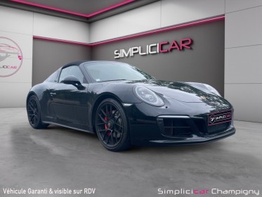 Porsche 911 targa 4 3.0i 450 gts pdk/echappement sport /siege cuir/alcantara/carplay occasion champigny-sur-marne (94)...