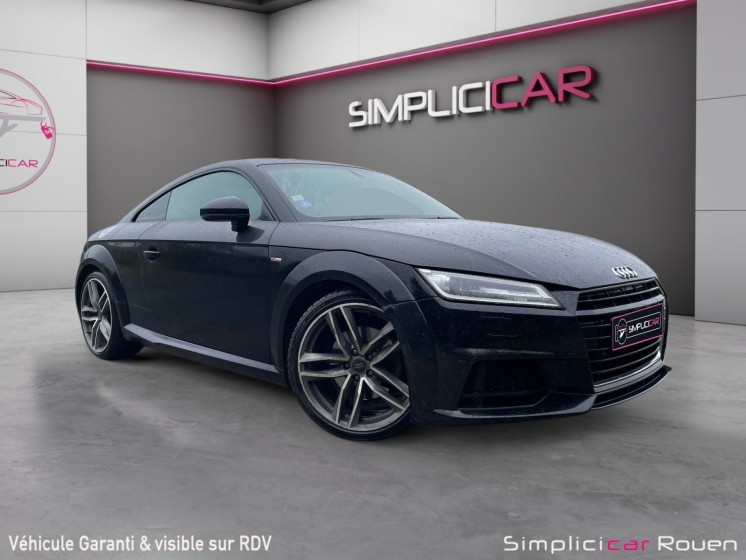 Audi tt coupe 1.8 tfsi 180 s tronic 7 s line occasion simplicicar rouen simplicicar simplicibike france