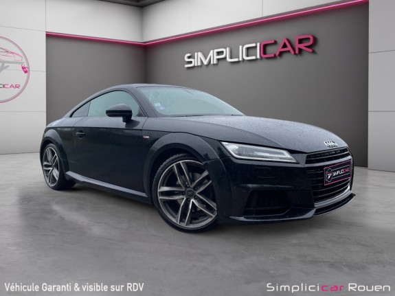 Audi tt coupe 1.8 tfsi 180 s tronic 7 s line occasion simplicicar rouen simplicicar simplicibike france