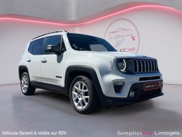 Jeep renegade 1.6 l multijet 120 ch bvm6 limited occasion simplicicar limoges  simplicicar simplicibike france