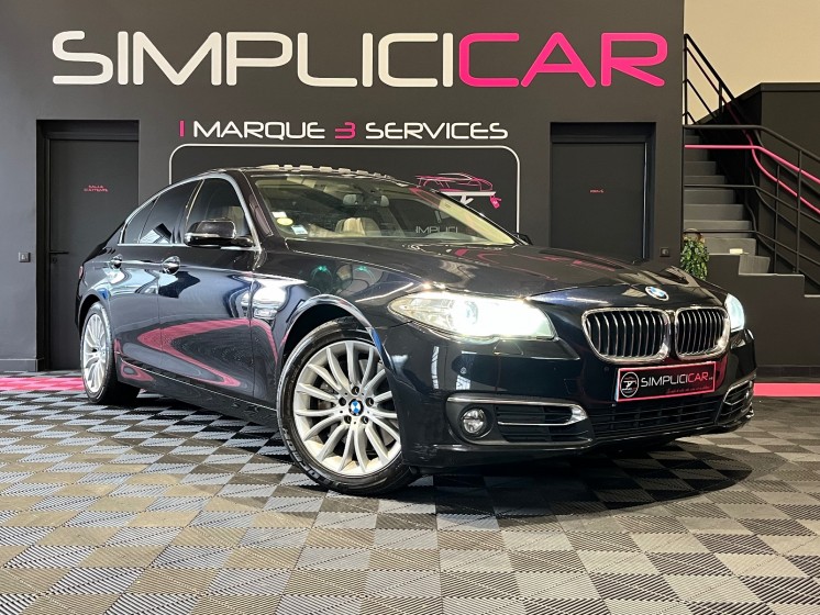 Bmw serie 5 f10 lci 535d xdrive 313 ch luxury  garantie 12 mois occasion  simplicicar aix les bains simplicicar simplicibike...