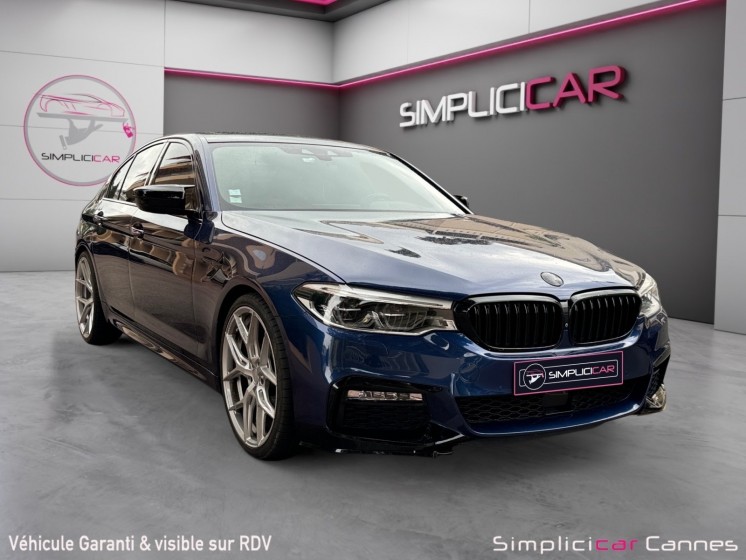 Bmw serie 5 g30 530d 265 ch bva8 m sport occasion cannes (06) simplicicar simplicibike france