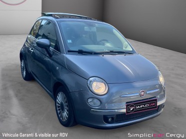 Fiat 500 1.4 16v 100 ch lounge toit ouvrant garantie 12 mois occasion cergy (95) simplicicar simplicibike france