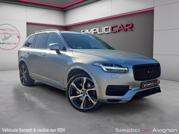 Volvo xc90 t8 twin engine 32087 ch geartronic 7pl r-design occasion avignon (84) simplicicar simplicibike france