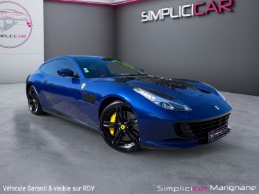 Ferrari gtc4 lusso v12 blu pozzi interieur rosso ferrari carnet ferrari garantie ferrari power visible en agence occasion...