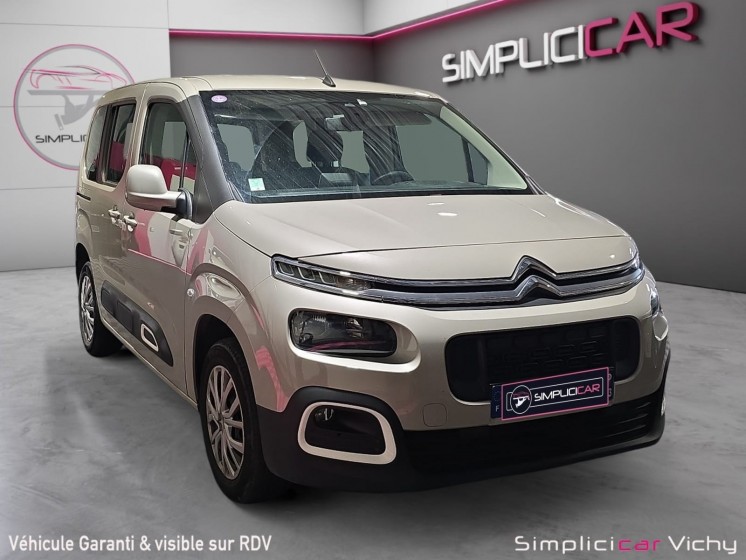 Citroen berlingo taille m  130 ch ss eat8 feel garantie 12 mois occasion simplicicar vichy simplicicar simplicibike france