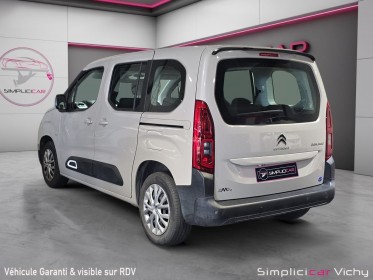 Citroen berlingo taille m  130 ch ss eat8 feel garantie 12 mois occasion simplicicar vichy simplicicar simplicibike france