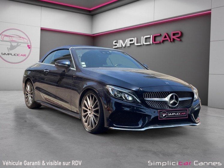 Mercedes classe c cabriolet 220 d 9g-tronic sportline occasion cannes (06) simplicicar simplicibike france