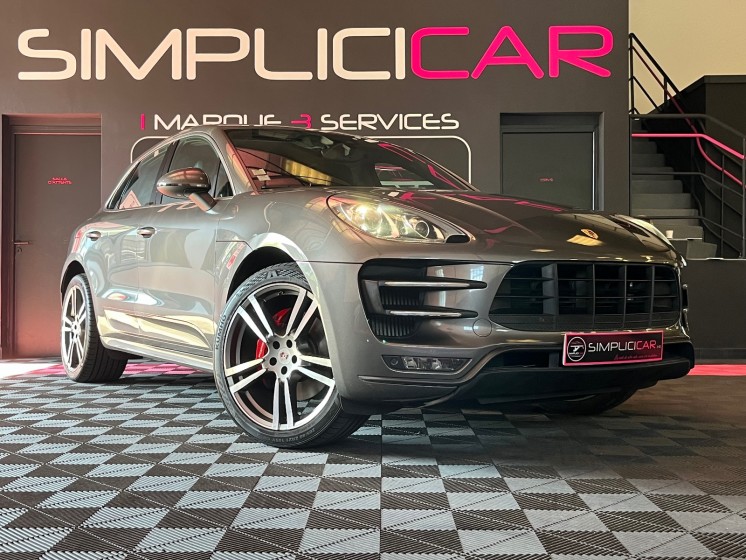 Porsche macan turbo 3.6 v6 400 ch pdk garante 12 mois occasion  simplicicar aix les bains simplicicar simplicibike france